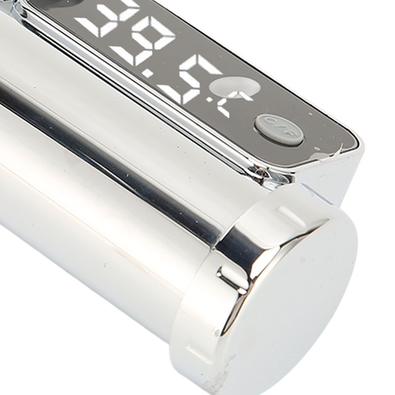 LED Display Water Shower Thermometer Rotatable Screen Waterproof Easy to