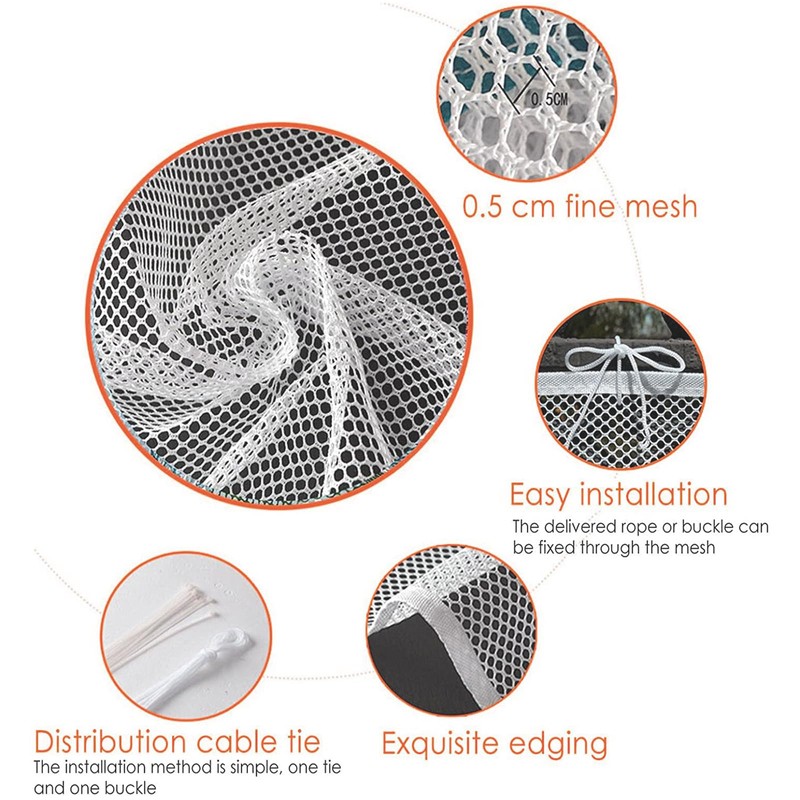 Balcony Safety Net for Kids Banister Guard Child Safety Net,