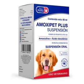 Amoxipet Plus Suspensión 60 Ml Pets Pharma