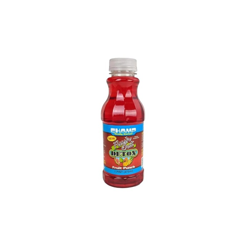 Champ Flush Out Detox Drink - Fruit Punch 16 oz
