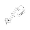 Revolution Showers Wels 3 Star 9.0L/min All Directional Self-Cleaning Shower
