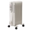 Portable Oil Filled Radiator Space Heater, 1500W, 7-Fin, 3 Heat