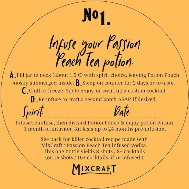 MixCraft Spirit Infusion Kit - Premium Craft Cocktail & Mocktail