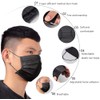 40 Pcs Disposable_Face_Masks with Elastic Earloop 3-ply Face Mouth Hygiene