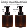 Ginger Lily Farms Foaming Soap Dispenser, Refillable Plastic Pump Bottles