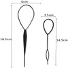 Quick Hair Looping Tail Tool 2pcs French Braid Loop Ponytail