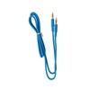LockMingle Blue 1 Metre AUX Cable – Durable Braided 3.5mm