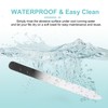 sourcing map 2pcs Glass Nail File Kit 280 Grit Double