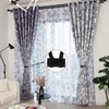 Yatinkim 2 Pack Magnetic Black Curtain Tiebacks Drapes Ties Window
