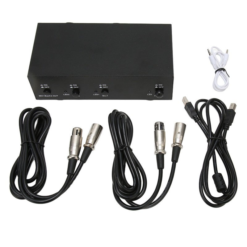 48 V Phantom Power Supply Professional Iron Shell Phantom Power