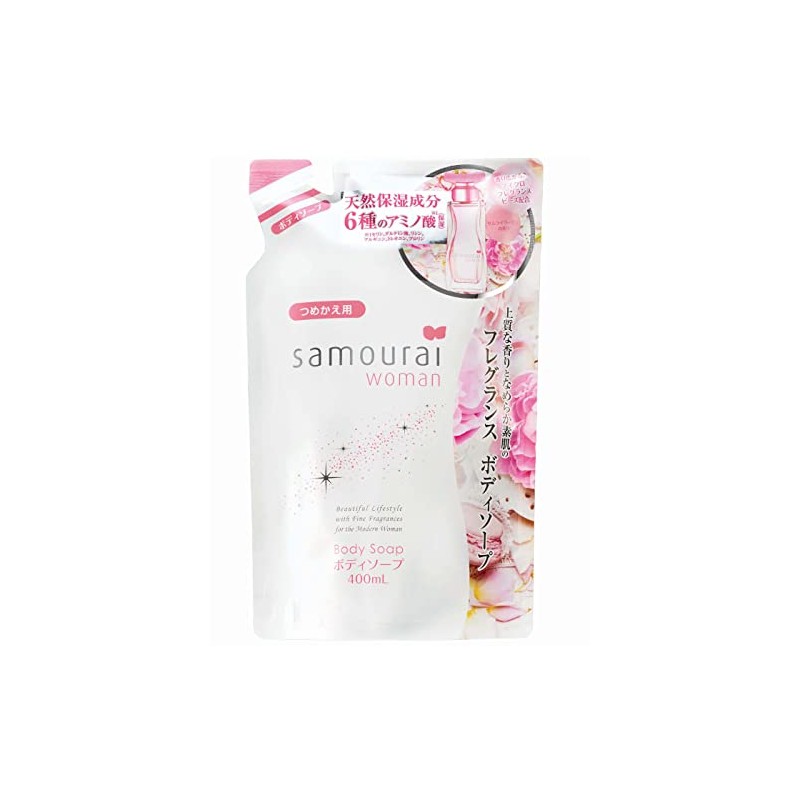 Samourai Woman Samurai Woman Body Soap, Refill (13.5 fl oz