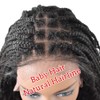 RESHE Box Braid Wig For Black Women Knotless Lightweight Cornrow
