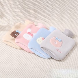 Supply 2000 Ml Double Insert Cloth Cover Water Injection Hot Water Bag Cover Simple Embroidery Hot Water Bag Protection Cover Gray + 2000Ml cloth cover [excluding hot water bag] 10ea