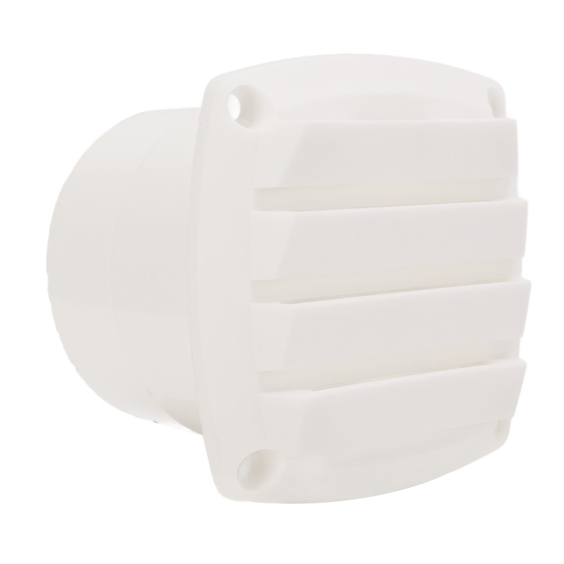 Round Boat Louver Marine Exhaust Air Plastic Vent Straight Through