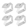 U-Vathing 12Pack Leaf Shape Tablecloth Clips,Picnic Table Clips Stainless Steel
