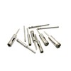 TMAX 10 pc 1/8 to 1/2 Inch Premium Diamond Coated