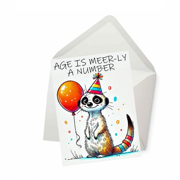 PICTURE THIS PRINTS Age is Meer-ly a Number, Funny Cute