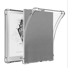 GIOPUEY Case for Boox Go 6/Poke 5/Poke 5S, Soft TPU Back Cover, Thin Cover, Airbag Protection, Case Compatible with Boox Go 6/Poke 5/Poke 5S Transparent