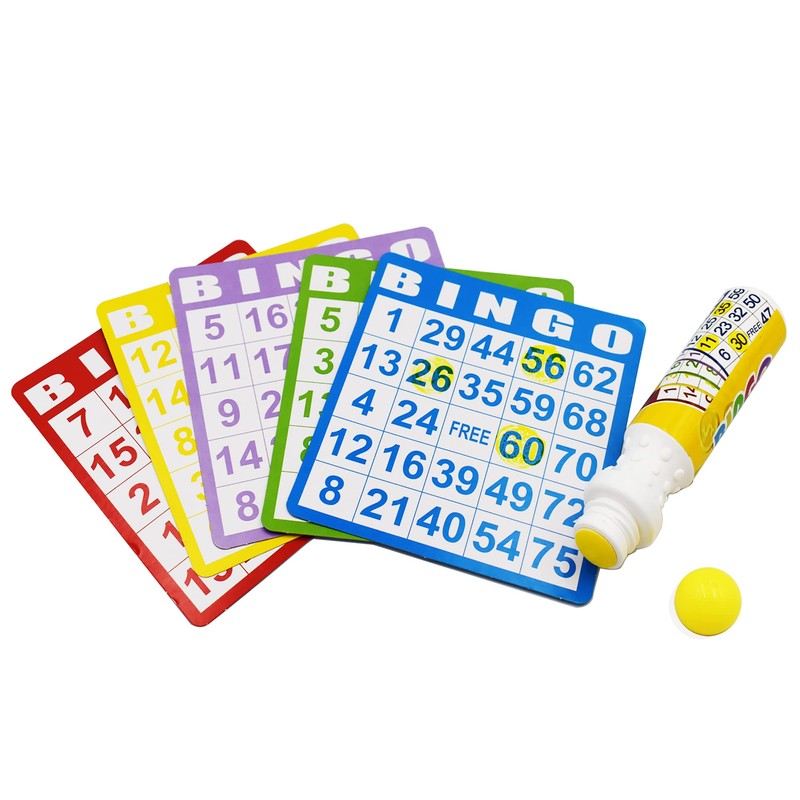Yuanhe Bingo Daubers Dot Markers - Mixed Colors Set of