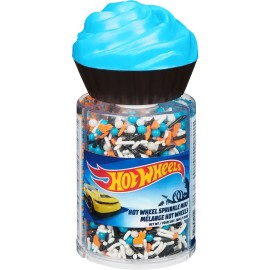Exclusive Brands Twinkle Baker Decor Hot Wheels Sprinkle Mix, Three Cell Shaker, 200g/7 oz.