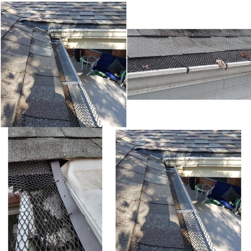 18cmx800cm Plastic Gutter Guard,Heavy Duty Gutter Guards Mesh Leaf Guards