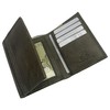 Genuine Leather Slim Classic Trifold Men Wallets RFID Blocking USA