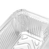 TAICHEUT 60 Pack 1.5 Lb Aluminum Loaf Pans, Silver Small