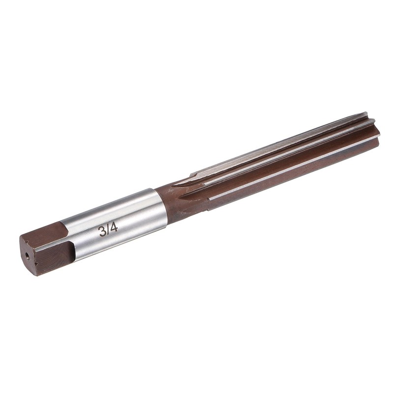 sourcing map 3/4" Hand Reamer H8 Accuracy Alloy Tool Steel