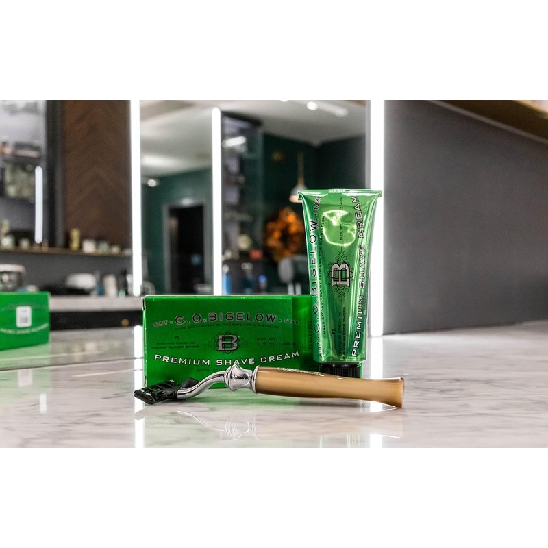 Crema de afeitar con eucalipto y aceite de coco C.O.