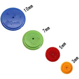 4PCS Professional Tracing Wheels - Durable Stainless Steel Sewing Tools with 5mm Ultra-Precision Needles for Dressmaking, Quilting & Fabric Marking | Multi-Functional Design | Vibrant Color Options