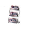 Multi Slot Business Card Display Holds 3.5" x 2" Appointment