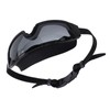 Swim Goggles with Earplugs PC Silicone Clear Lens Wide View