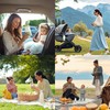 Portable Bottle Warmer for Travel, 2-Min Fast Heating Baby Bottle