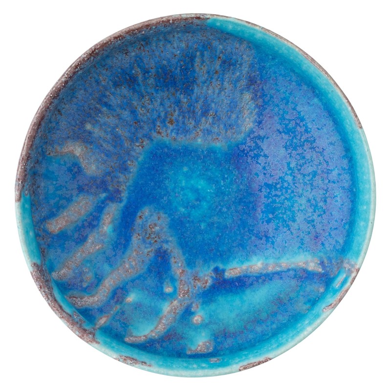 Marui Pottery MR-3-4237 Shigaraki Ware Hephimon Bowl, Small Bowl, Diameter