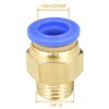 TA-VIGOR 10mm Pneumatic Push to Connect Fittings, G1/4 Male Thread