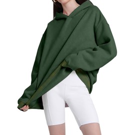 Dnzzs Acid Wash Hoodie for Womens Hoodies Pullover Oversized Women's Fashion Green Hoodies & Sweatshirts Vintage Hoodie Heavyweight