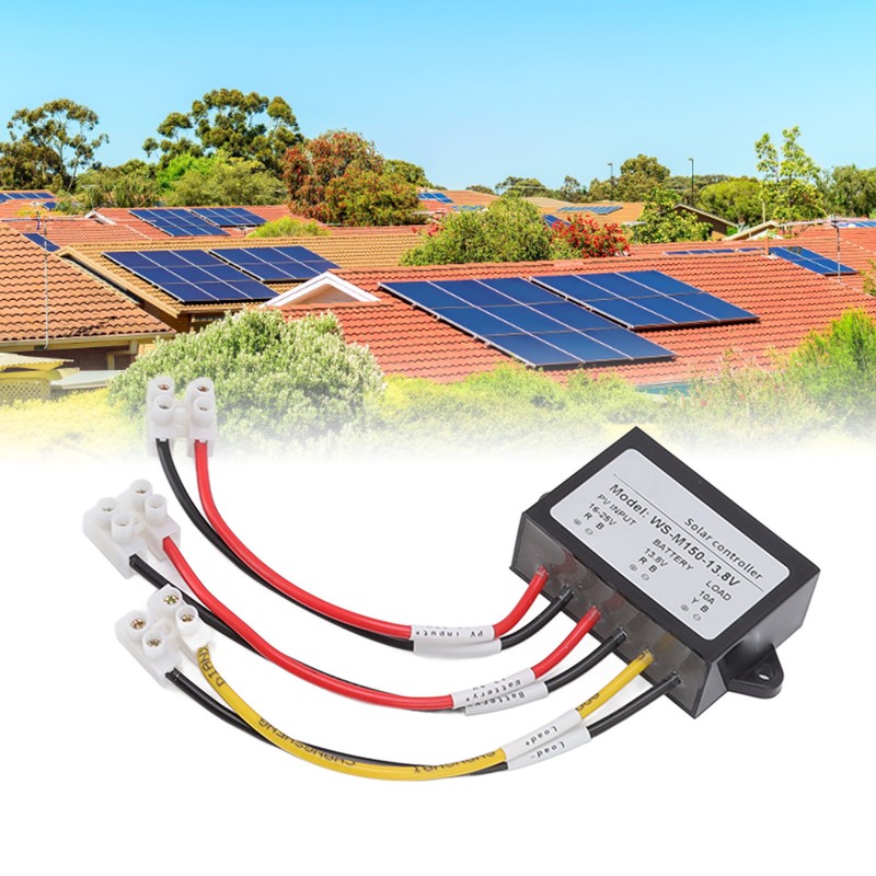 MPPT Solar Controller 150W 10 12V Anti Backflow 24 Hours