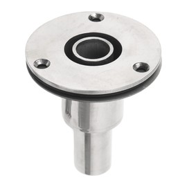 Ejoyous Thru Hull Exhaust Fitting - 0.9in Stainless Steel Heat Insulation Straight Skin Fits, Spacer Generator Extension Kit for Hull and Vehicle