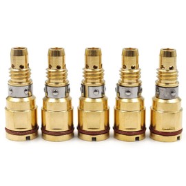 5Pack Gas Diffuser Compatible with D-M250 AccuLock MDX, Miller MDX-250 Mig Gun