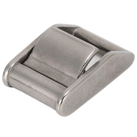 Cam Flap Buckle, Heavy Duty 800kg Load 27mm Webbing Cargo Lashing Strap Good Elasticity Metal 316 Stainless Steel 2 Pieces for Luggage for Belt