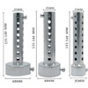 TOTMOX 1 x 35 mm universal motorcycle exhaust silencer DB