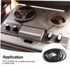 Totority 30pcs Rubber Cassette Recorder Belts for Repair Smooth Rotation