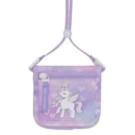 BECKMANN Neck Pouch Unicorn Princess Purple, Unicorn Princess Purple