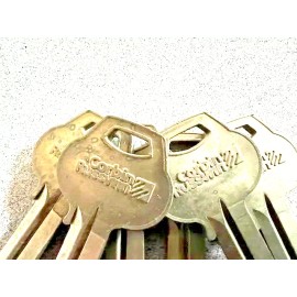 CORBIN RUSSWIN SPACE & DEPTH KEYS 6 PIN (MULTI BROACH*) SET OF 6 KEYS STAMPED