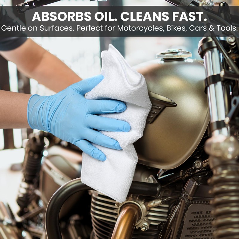 SIFANGKE Microfiber Cleaning Cloth, 12 Pack Lint-Free and Highly Absorbent