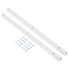sourcing map Drawer Slides, 1Set 300mm - Plastic Drawer Rails