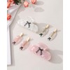 6 PCS Acrylic Hair Claw Clips Nonslip Banana Hair Clips