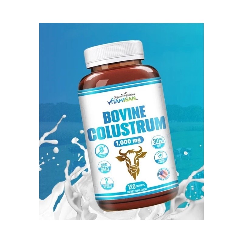 Bovine Colostrum Supplement - 30% IgG Lactoferrin, Immune Support (2