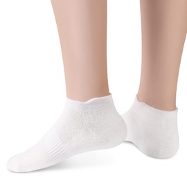 Sallking Ankle Socks Women's Athletic Thin Running Socks Low Cut Short Sports Soft No Show Socks With Tab 6 Pairs