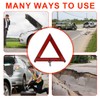 DEZP 1 x Warning Triangle Car Warning Triangle Motorcycle Breakdown